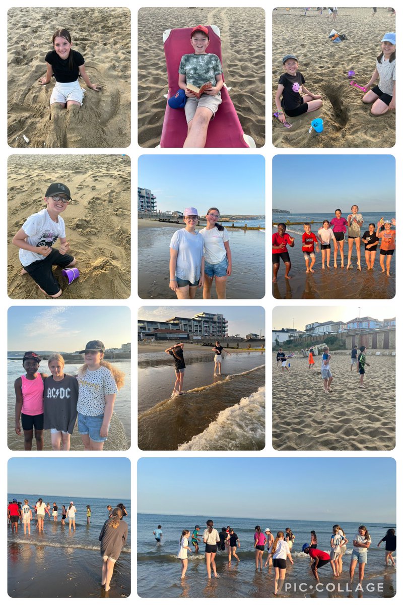 We couldn’t resist another visit to the beach, so we popped over after our round of crazy golf! 🌟🌟🌟