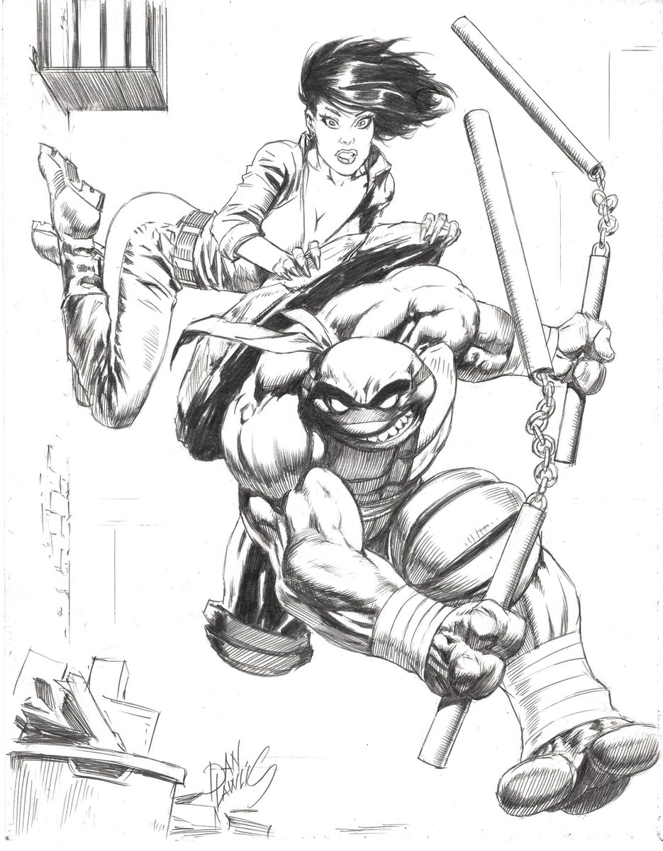 Dan Lawlis (@danlawlis) on Twitter photo Yesterday on Ethan Van Scivers Youtube channel, āComic Artist Pro Secretsā, we drew the Teenage Mutant Ninja Turtles!!!
I drew this, and sold it at the end of the show!!! Thank you Ethan, and thank you to all the bidders!!
<a href="/EthanVanSciver/">ETHAN VAN SCIVER</a>
<a href="/andysmithart/">Andy Smith Art</a>
<a href="/aaronlopresti/">aaronlopresti</a>
<a href="/EnjetiArt/">Shanth Enjeti Art</a> Yesterday on Ethan Van Scivers Youtube channel, āComic Artist Pro Secretsā, we drew the Teenage Mutant Ninja Turtles!!!
I drew this, and sold it at the end of the show!!! Thank you Ethan, and thank you to all the bidders!!
<a href="/EthanVanSciver/">ETHAN VAN SCIVER</a>
<a href="/andysmithart/">Andy Smith Art</a>
<a href="/aaronlopresti/">aaronlopresti</a>
<a href="/EnjetiArt/">Shanth Enjeti Art</a>
