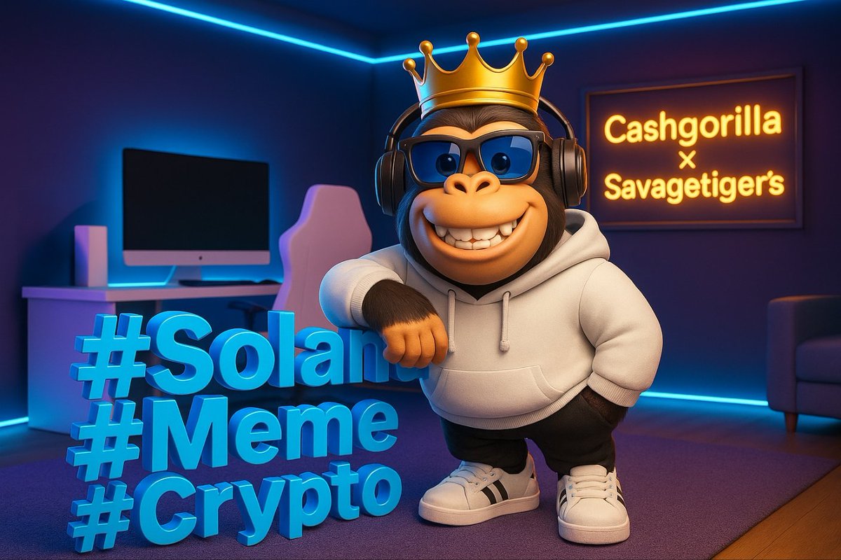 CGORcoin's tweet photo. $CashGorilla is back to the office to work on custom contract on Solana.
Something epic is coming later ππ Something cool, something meme worthy π¦π
See you soon π
#Solana #memecoin #Crypto #$CashGorilla #CGOR https://t.co/fjrStwfdXC