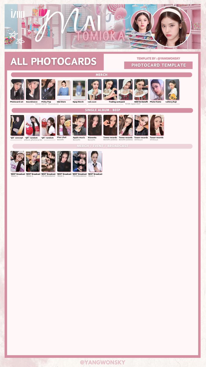 izna beep タワレコ　渋谷　トレカ　セビ　4種コンプリート izna beep タワレコ 渋谷 トレカ セビ 4種コンプリート