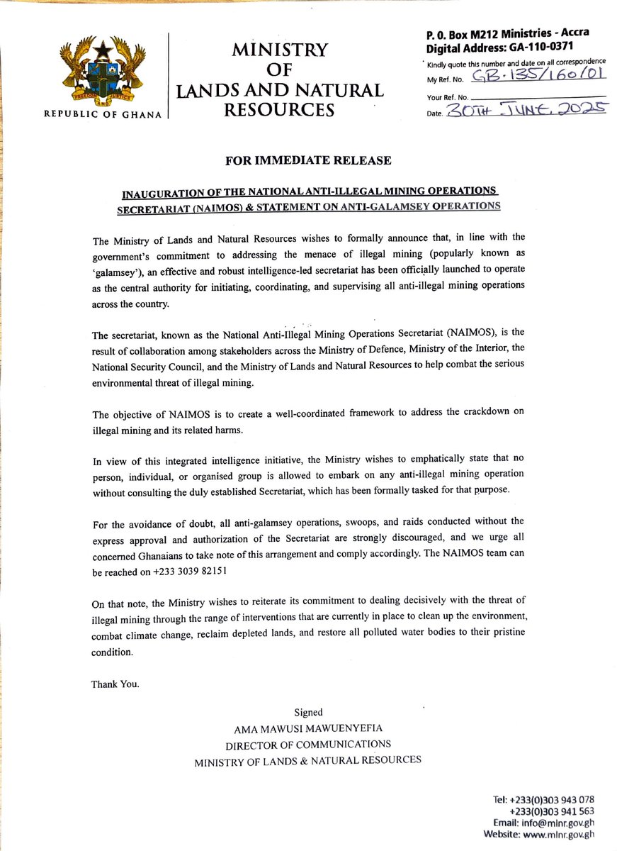 Minerals Commission Ghana (@mincommgh) on Twitter photo 