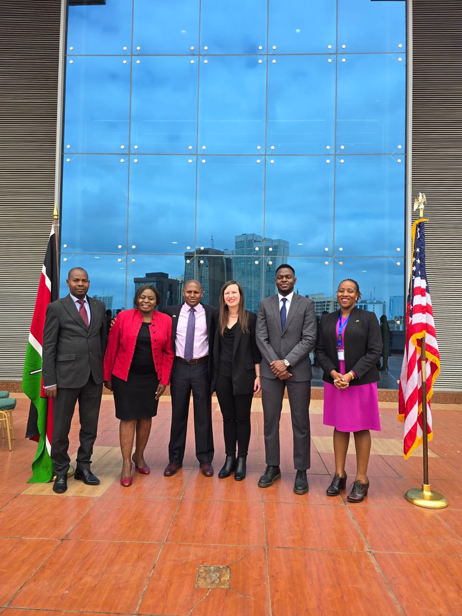 Honored to attend “Celebrating 60 Years of US Kenya Partnership in Education &amp; Cultural Exchange” at UoN Towers.

A powerful reflection on shared impact, alumni innovation, and lasting collaboration.
Here's to more years of partnership! 🇺🇸🇰🇪

#USKenyaPartnership #CulturalExchange