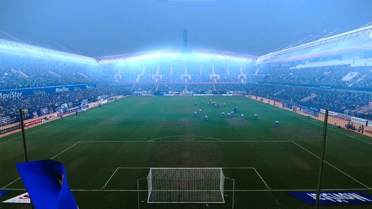 DavidCo89272207's tweet photo. Estadio Riazor de la temporada 2001 especialmente creado para el parche #PES2001 por el gran @EstradaAng37851,un lujo contar con su colaboracion.
@RCDeportivo 
#PES2021 
#PESMOD https://t.co/mDnexu83qm