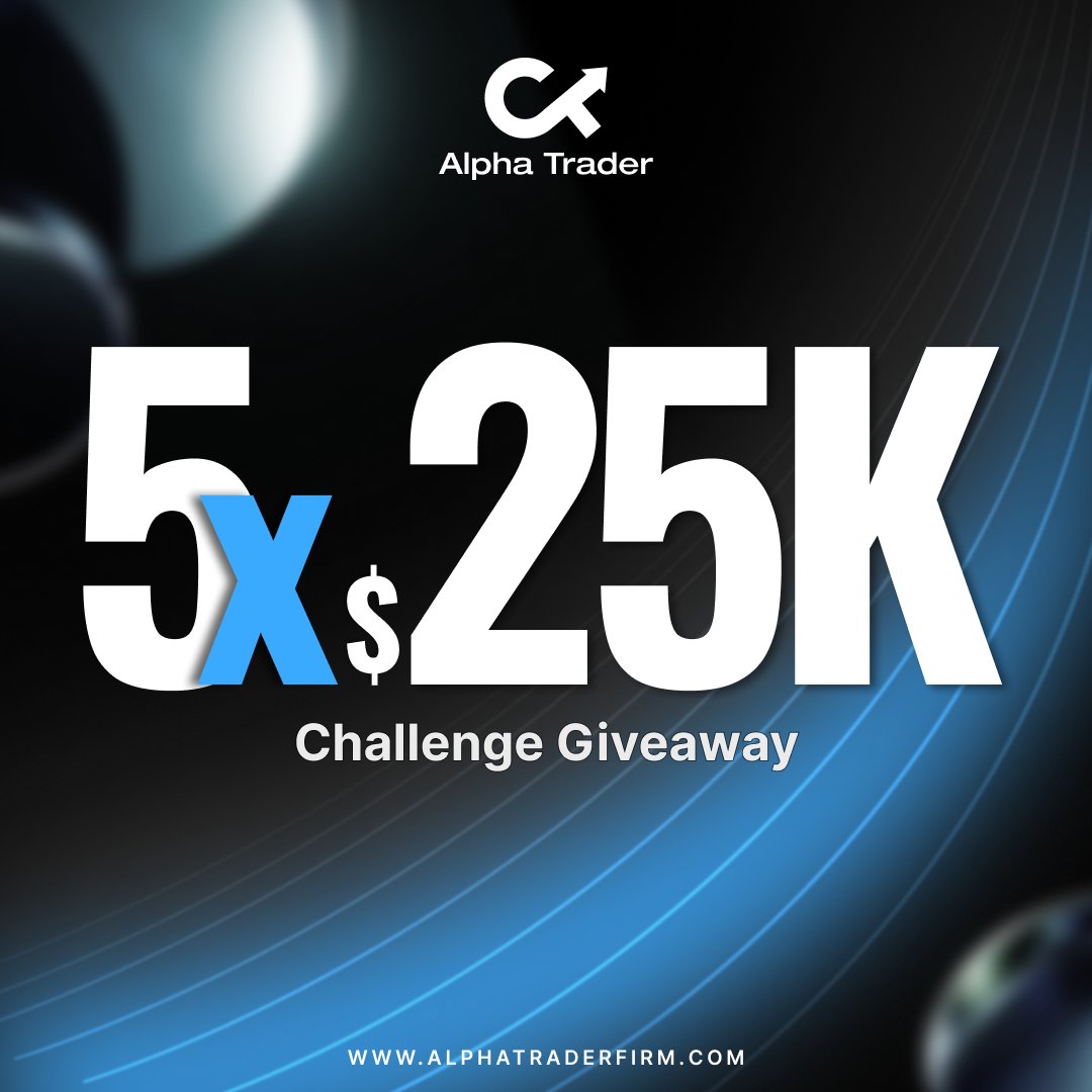 Alpha Trader Firm (@alphatraderfirm) on Twitter photo 5 x $25,000 Funded Challenge Giveaway! 🚀
1️⃣ Follow <a href="/alphatraderfirm/">Alpha Trader Firm</a>
2️⃣ Repost & like
3️⃣ Comment on the quoted post, each comment is a new entry
Winners announced in 3 days 5 x $25,000 Funded Challenge Giveaway! 🚀
1️⃣ Follow <a href="/alphatraderfirm/">Alpha Trader Firm</a>
2️⃣ Repost & like
3️⃣ Comment on the quoted post, each comment is a new entry
Winners announced in 3 days