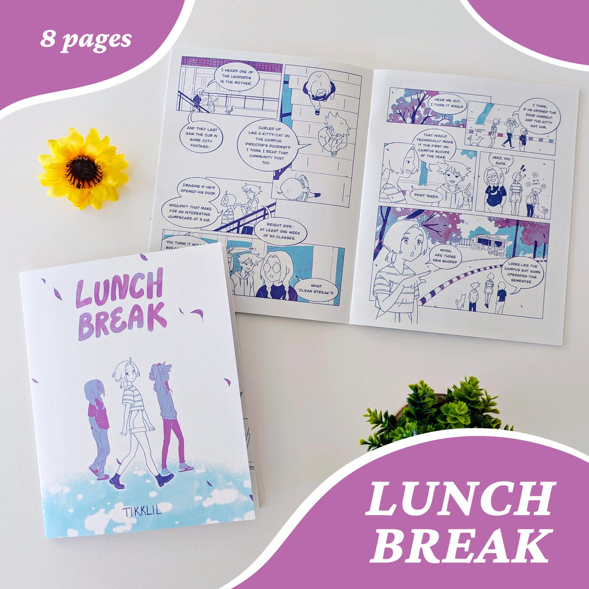 With wild animals roaming the campus, three college friends decide to get lunch. What could go wrong?

[Lunch Break] is inspired by true events, and my real experiences with the horrors of undergrad.

$10
