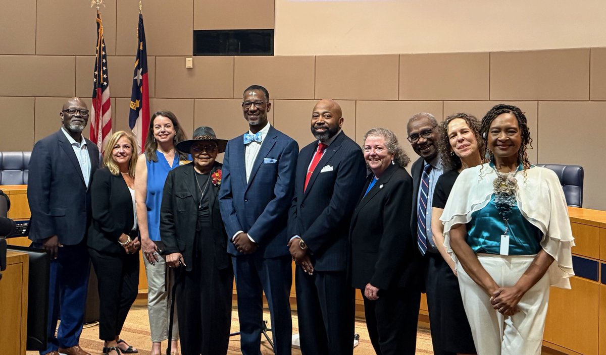 The dawn of a new era! Congratulations to Michael Bryant as he was officially  sworn in as our new County Manager! #mark4meck #mark4thepeople #makingamark #MARKingProgress