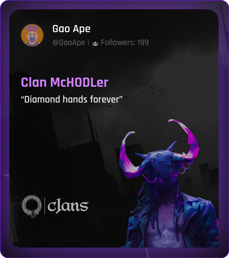 GaoApe's tweet photo. Roar louder. Roar prouder. Pick your clan!

@JoinTheClans is shaping the attention economy for roarers. 

The battlegrounds have just opened.
I've claimed my clan and started stacking my Roar Points. 

Claim your clan today 👉 https://t.co/NLzDBkaRTX https://t.co/zlBgqlu4dU