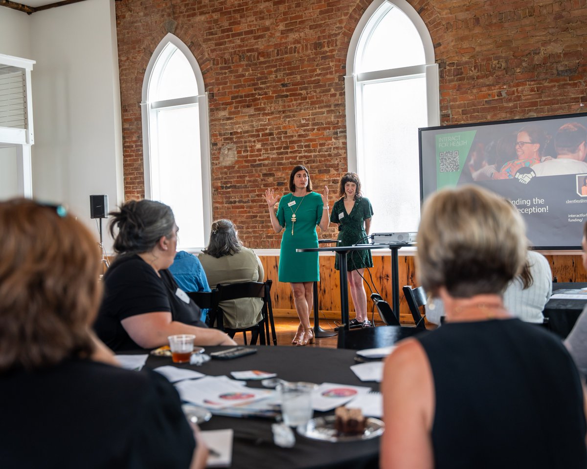 We've been having great conversations about the vital conditions for health at our two rural reception! Keep an eye out for more information on our upcoming Kentucky Rural Reception on August 14!