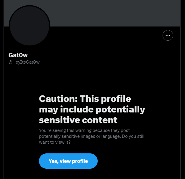 Not Gat0w (moved to a new account) tweet media