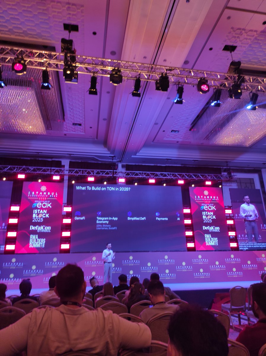 Still buzzing from #IBW25E last week ⚡️
Grateful for all the talks, spontaneous convos &amp; brilliant minds in the same room. Web3 isn’t slowing down — neither are we.
📸 Some memories below 👇
#IstanbulBlockchainWeek #Web3 #Crypto <a href="/imublockchain/">Medeniyet Blockchain</a> <a href="/IstanbulBlockWk/">Istanbul Blockchain Week</a>  <a href="/StellarOrg/">Stellar</a>