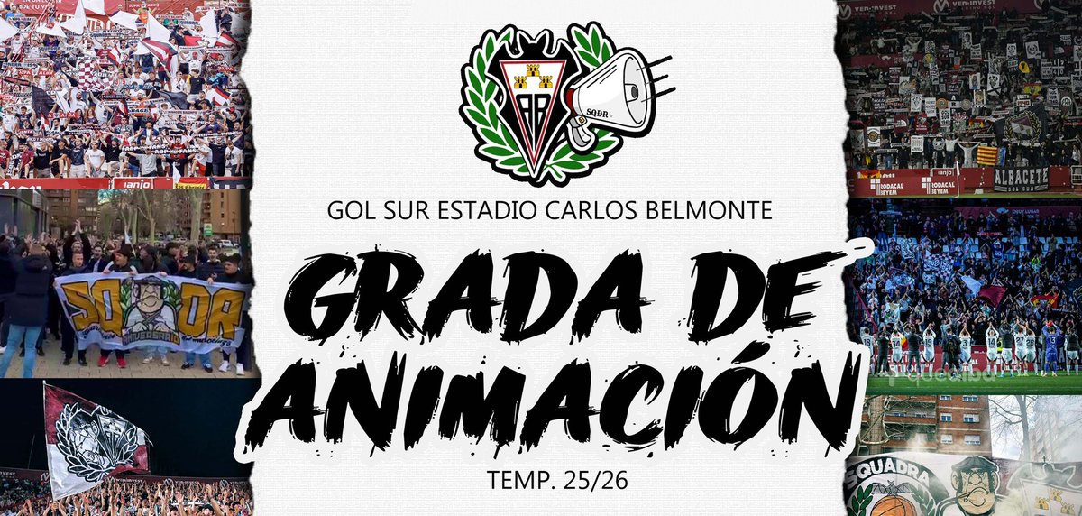 Squadra1940's tweet image. ✅ Alberto a los mandos
✅ Toché sacándosela
⬜️ La #GradaDeAnimación llena
25/26…⏳📣🦇