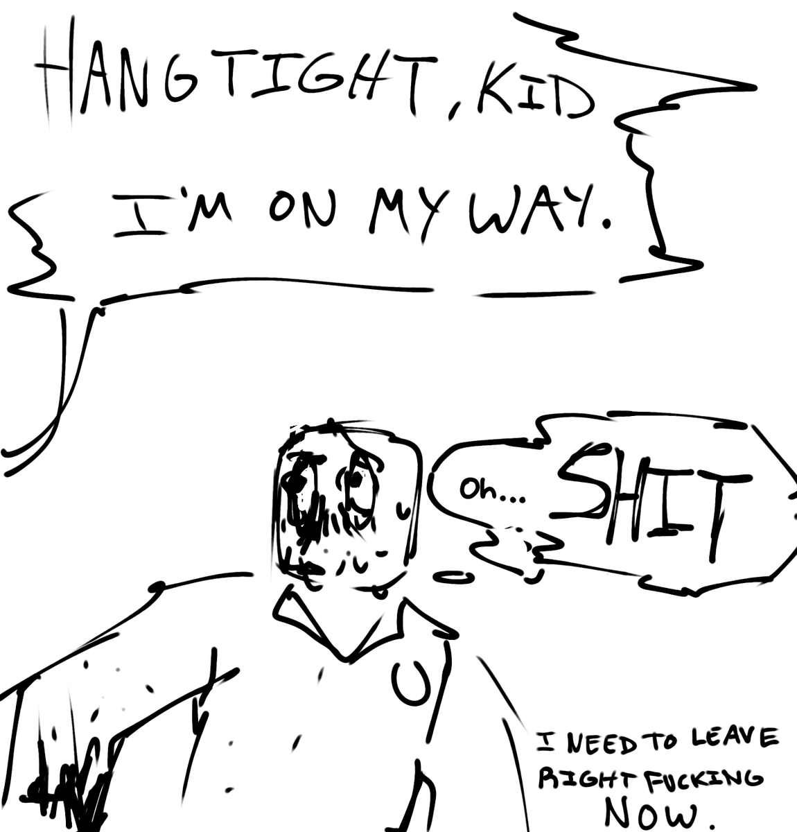 The ominous atmosphere after killing painter could've had me out the blacksite in record breaking time