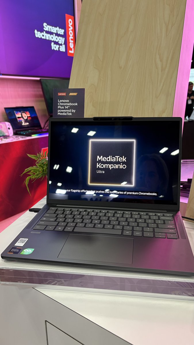 Check out these highlights from #ISTELive25, where attendees explored the <a href="/Lenovo/">Lenovo</a> Chromebook Plus (14", 10) powered by MediaTek Kompanio Ultra. The MediaTek NPU + <a href="/Google/">Google</a> Chrome OS enables AI features that boost productivity, collaboration &amp; creativity in class &amp; beyond.