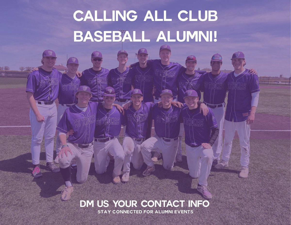 Calling all Club Baseball Alumni! 
We’re working on strengthening alumni connections and planning some exciting events this season.
DM us your contact info so we can keep you in the loop!

 #shocktheworld #justagroupofguys