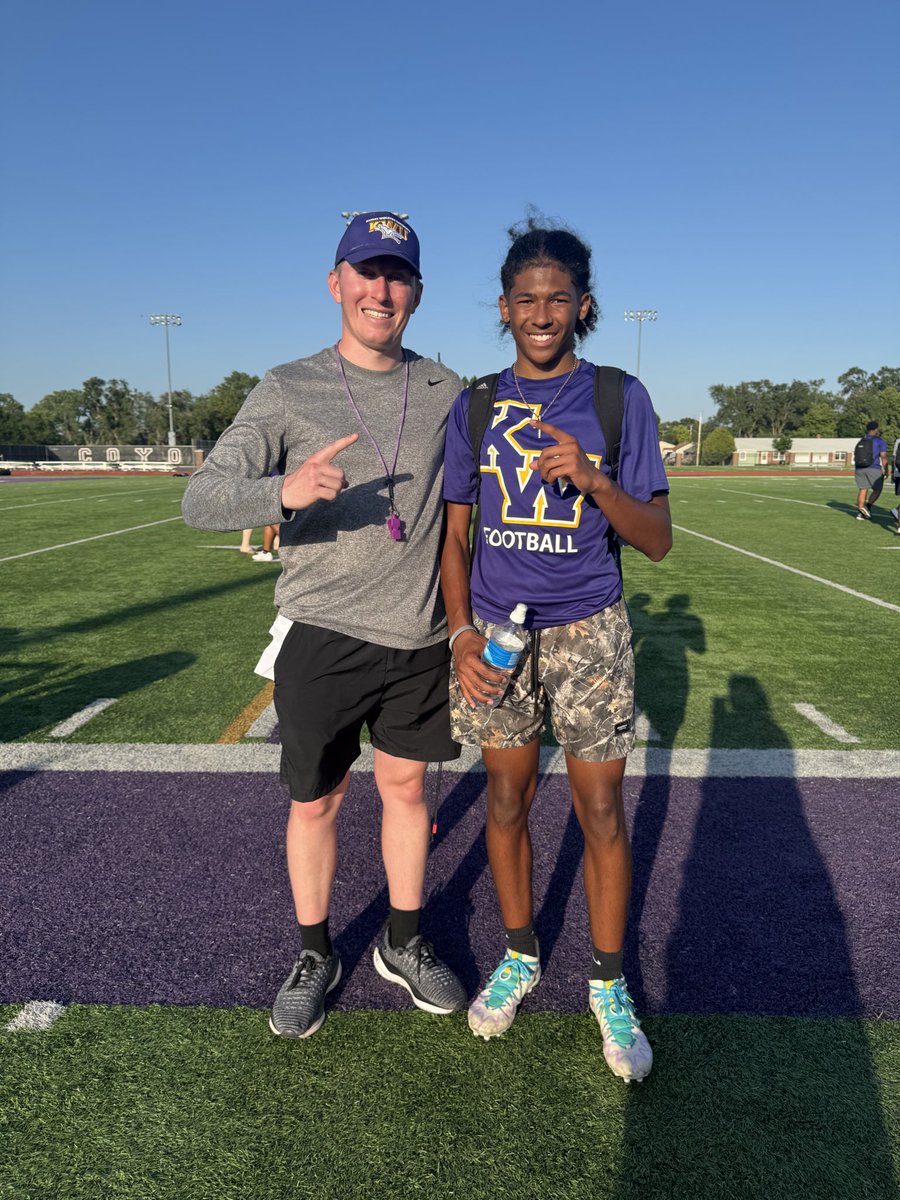 braelon_keys_28's tweet image. #AGTG Today I am blessed to announce that I have received my first offer to play college football at Kansas Wesleyan University! Thank you to @Coach_Blah and @coachmattymidd for this opportunity and for making me better!
@granpacheetah
@kwucoyotes
