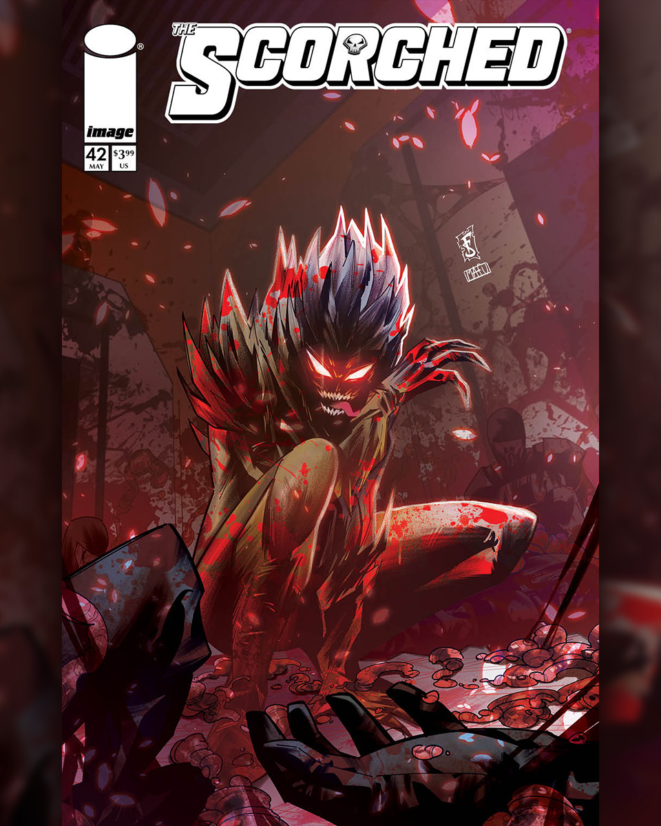McFarlaneComics's tweet image. SCORCHED #42 🔥
The Redeemer’s secrets won’t stay buried much longer…
On shelves TOMORROW!
Art by @fe_sabbatini88
#spawn #scorched #imagecomics #comicart @Todd_McFarlane @ImageComics