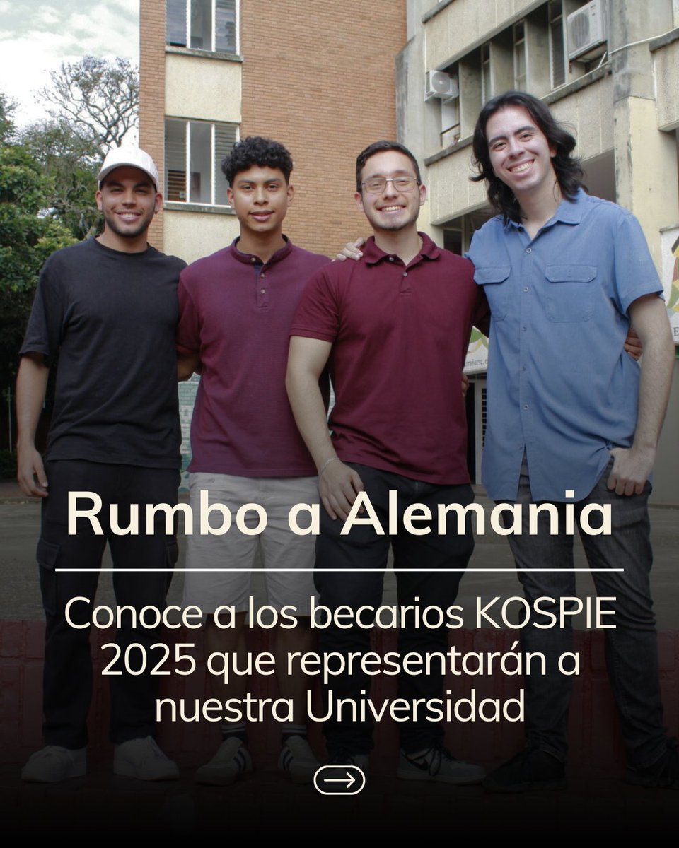 Facultad de Ingeniería Univalle (@ingenieriauv) on Twitter photo Estudiantes de <a href="/UnivalleCol/">Univ. del Valle</a> fueron seleccionados para vivir una experiencia internacional en Alemania, gracias a la beca KOSPIE, Jóvenes Ingenieros, del <a href="/DAADColombia/">DAAD Colombia</a> e <a href="/ICETEX/">ICETEX</a> 🇩🇪🌍
📖 Conoce sus historias, retos y expectativas en nuestro blog 👇
ingenieriainforma.blogspot.com/2025/06/cuatro… Estudiantes de <a href="/UnivalleCol/">Univ. del Valle</a> fueron seleccionados para vivir una experiencia internacional en Alemania, gracias a la beca KOSPIE, Jóvenes Ingenieros, del <a href="/DAADColombia/">DAAD Colombia</a> e <a href="/ICETEX/">ICETEX</a> 🇩🇪🌍
📖 Conoce sus historias, retos y expectativas en nuestro blog 👇
ingenieriainforma.blogspot.com/2025/06/cuatro…