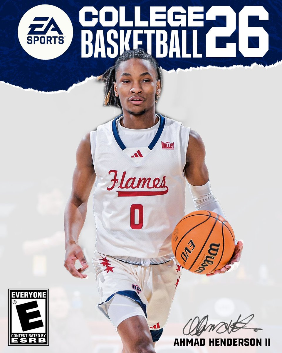 UIC_MBB's tweet image. While @EASPORTS won't be releasing a #CollegeBasketball game this year, we think @AhmadHenderson1 would make a great cover athlete ๐
#ChicagosCollegeTeam