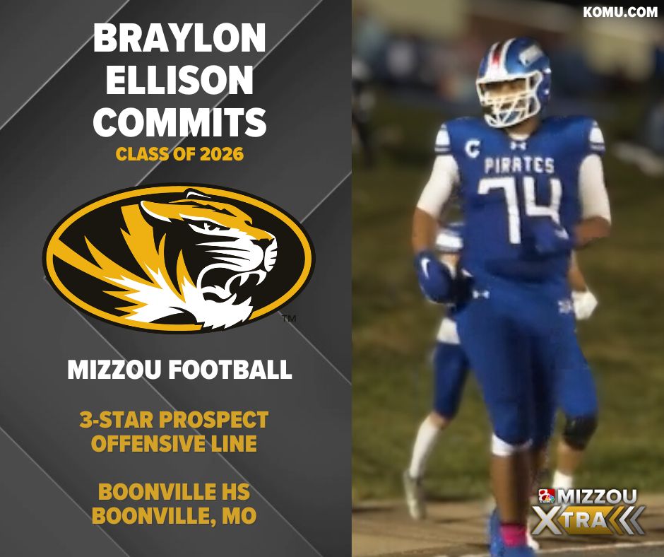 Ben Arnet (@benarnetkomu) on Twitter photo "My family has a lot of roots there. And that's not the only reason but I think it's gonna be an awesome thing to continue that legacy."
#Mizzou commit <a href="/braylonellison/">Braylon Ellison</a> on becoming the 3rd member of his family to suit up for the Tigers. "My family has a lot of roots there. And that's not the only reason but I think it's gonna be an awesome thing to continue that legacy."
#Mizzou commit <a href="/braylonellison/">Braylon Ellison</a> on becoming the 3rd member of his family to suit up for the Tigers.