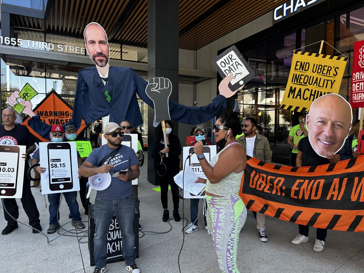 GigWorkersRise's tweet photo. Thank you to all our fellow drivers, guest speakers, and allies who came out to march and rally with us today!

SI SE PUEDE!

@_drivers_united @GigUnionNorCal @sflabor @sobaylabor @TECollab @powerswitchact https://t.co/C6Q5rLOQrg