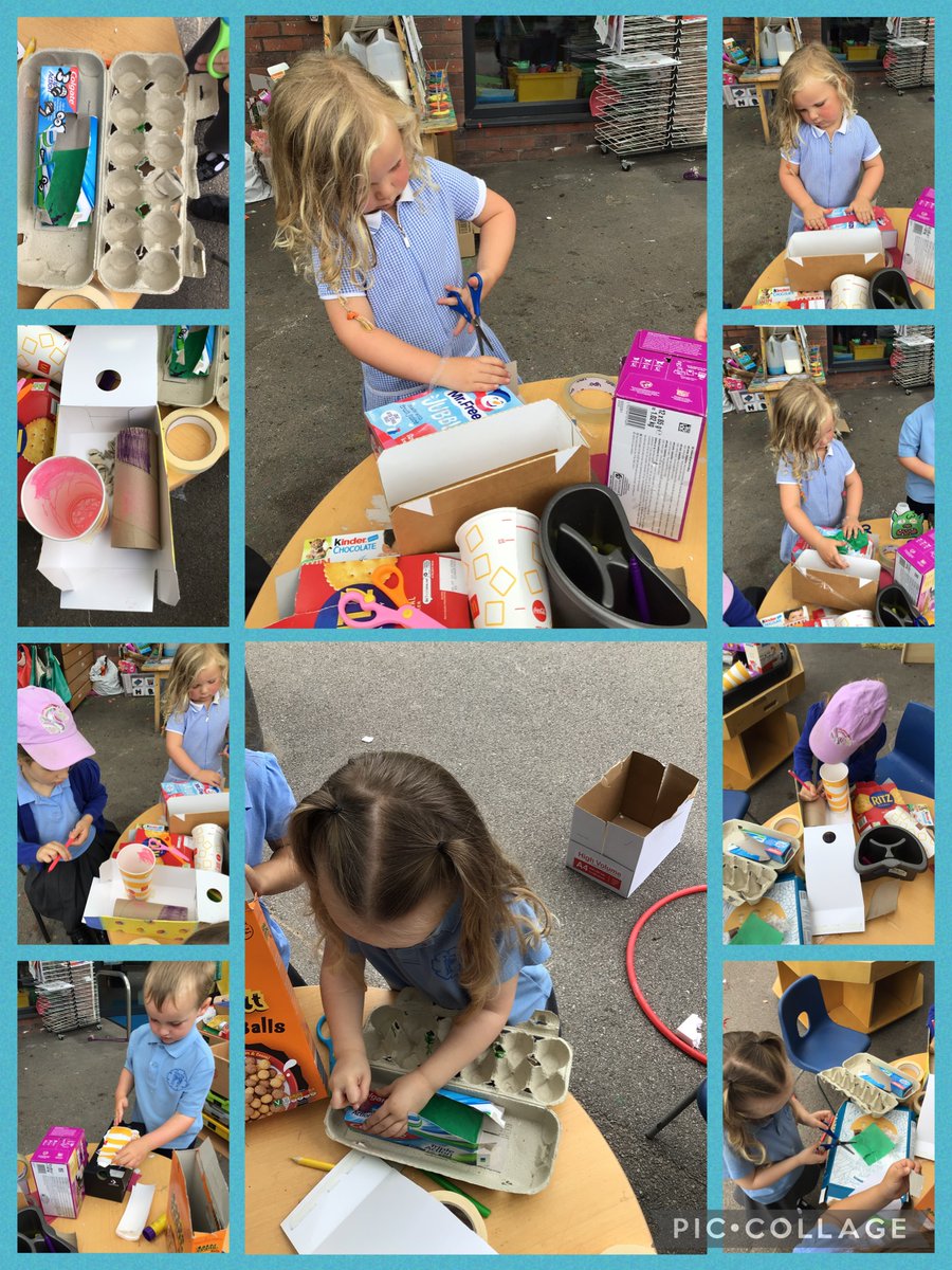 Nursery have been using their imagination and creative skills to make a cave for the monsters in our book ‘Bedtime for Monsters’. They have enjoyed working as a team and sharing the resources. 
#ffpseyfs #ffpsdt