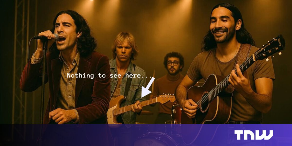 HealthIT Policy (@hitpol) on Twitter photo A viral band on Spotify is probably AI — but there’s no label to tell you dlvr.it/TLgT8Y in <a href="/thenextweb/">TNW</a> A viral band on Spotify is probably AI — but there’s no label to tell you dlvr.it/TLgT8Y in <a href="/thenextweb/">TNW</a>