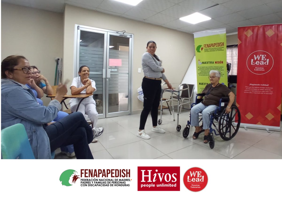fenapapedish's tweet photo. Jornada de Terminología y Correcto Abordaje para Personas con Discapacidad, desarrollada el 21 de junio del presente año.
Durante la actividad se capacitó a 23 funcionarias y funcionarios del Centro de Salud Monterrey, Tegucigalpa.
#hivos #welead #fenapapedish https://t.co/om4r8yc7Oj