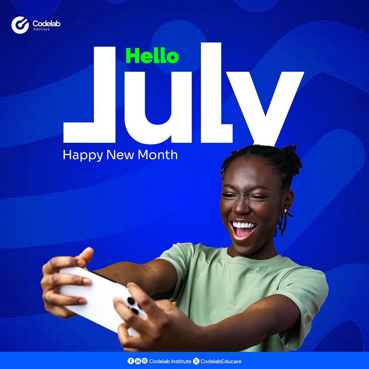 CodeLabEducare's tweet image. Happy new month Techies