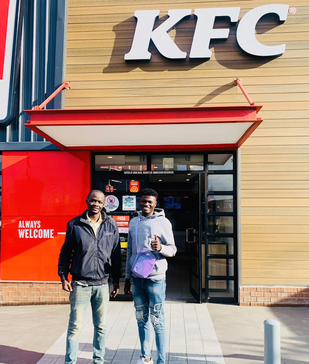 This is Mason Mushore, a footballer for Highlanders &amp; Zim National Team. At 20, Mason is going for trials to a European Club. He arrived in Zambia, his manager contacted us that he knows nobody here &amp; needed help. The team will take care of him in Lusaka until his visa is set !!!