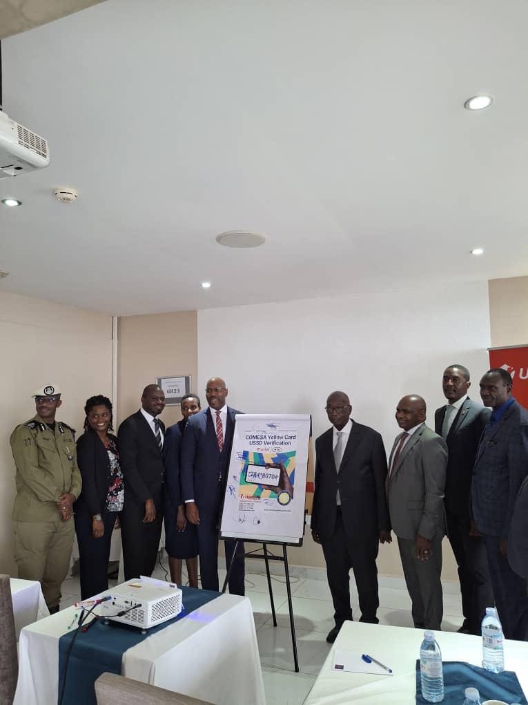 Francis Mwebesa (@fmwebesa1) on Twitter photo Officiated at the Launch of Digital Yellow Card USSD Application at <a href="/ProteaKampalaH/">Protea Hotel by Marriott® Kampala</a> . The <a href="/COMESA_HQ/">COMESA Secretariat</a> Yellow Card is a regional third-party motor insurance scheme that provides insurance cover to motorists traveling across COMESA member states. <a href="/UgandaMediaCent/">Uganda Media Centre</a> <a href="/GovUganda/">Government of Uganda</a> . Officiated at the Launch of Digital Yellow Card USSD Application at <a href="/ProteaKampalaH/">Protea Hotel by Marriott® Kampala</a> . The <a href="/COMESA_HQ/">COMESA Secretariat</a> Yellow Card is a regional third-party motor insurance scheme that provides insurance cover to motorists traveling across COMESA member states. <a href="/UgandaMediaCent/">Uganda Media Centre</a> <a href="/GovUganda/">Government of Uganda</a> .