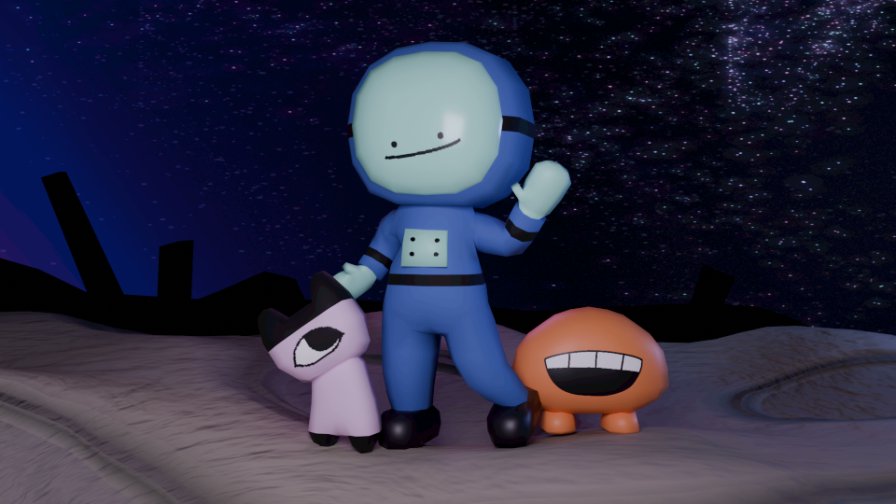 gather around all, our Top Astronauts discovered a Digital Planet! it’s like a normal planet, but also the internet?

we’re still investigating, but so far we know it’s weird and it’s dropping a bunch of games next month!!

stay tuned! 🌐🔭✨

art by @/computermilk.bsky.social