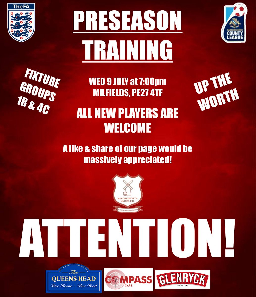 Needingworth United (@needingworthu) on Twitter photo 