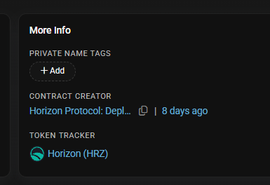 horizonthedex's tweet photo. Our socials have been updated on ethscan!

You can check this out on: https://t.co/bPxBHPDVzD

Soon, we will be verified everywhere.

Spread the word. The first NO-KYC trading platform offering both crypto, stocks, indices, forex, and the incoming on Q3, degen-mode (freshly launched tokens!)

Trade at: https://t.co/8uhbAik4rO
