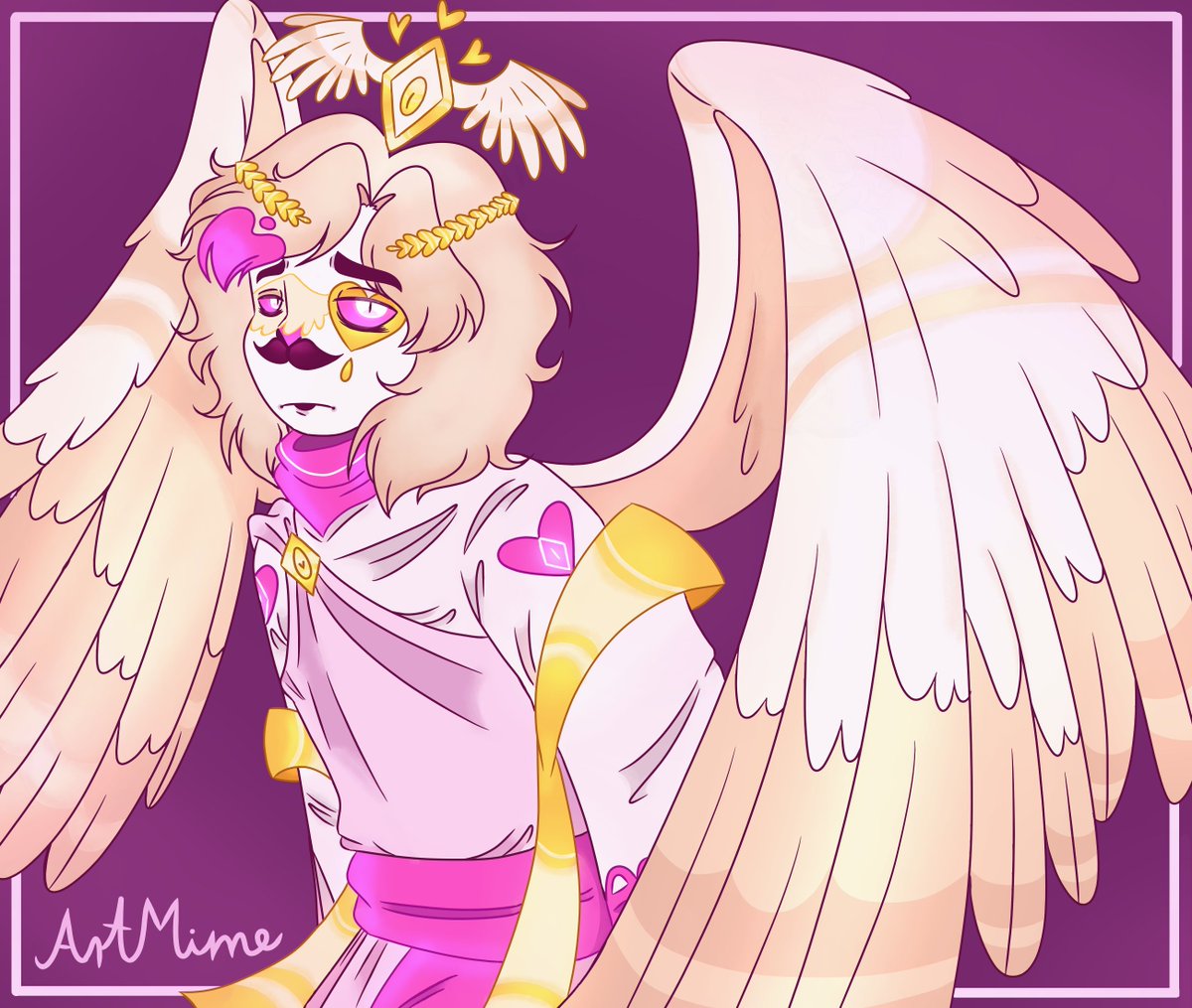 RetiHajni's tweet image. 💖I Miss This Silly Angel 🪽 @RedFexJack #smg4oc #smg4au