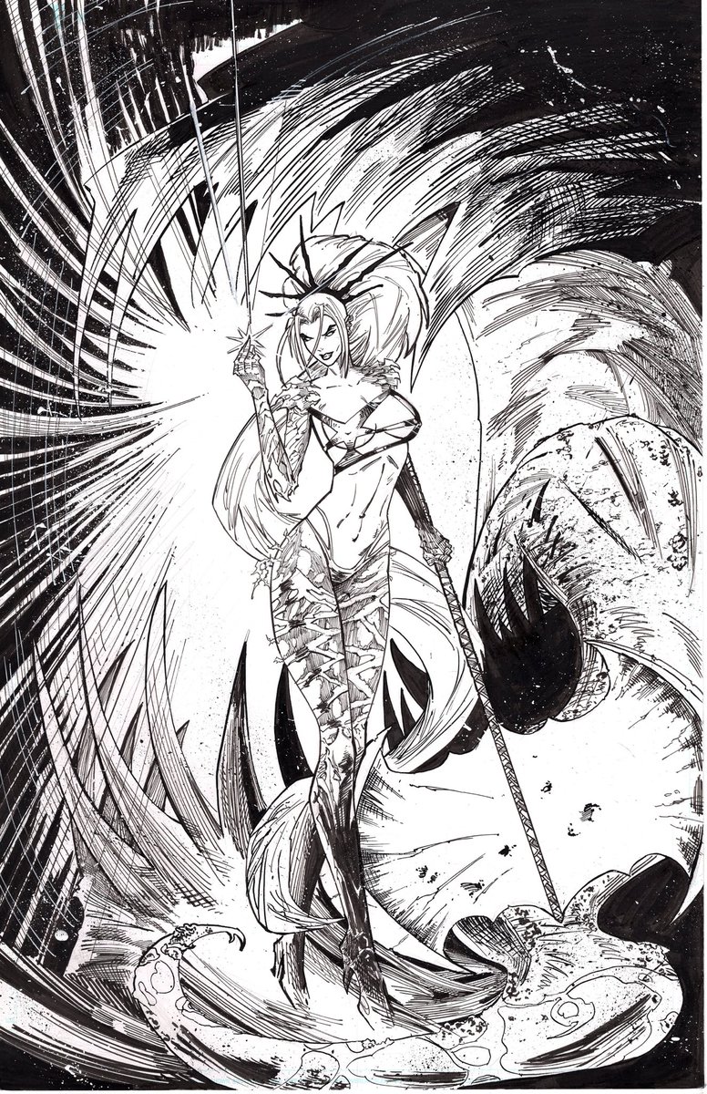 Vanessa makes her debut!

Check out the line art for page 15 of Reaper Destroyer #1 by Joe M Sonntag.

Reaper Destroyer 2 coming soon!