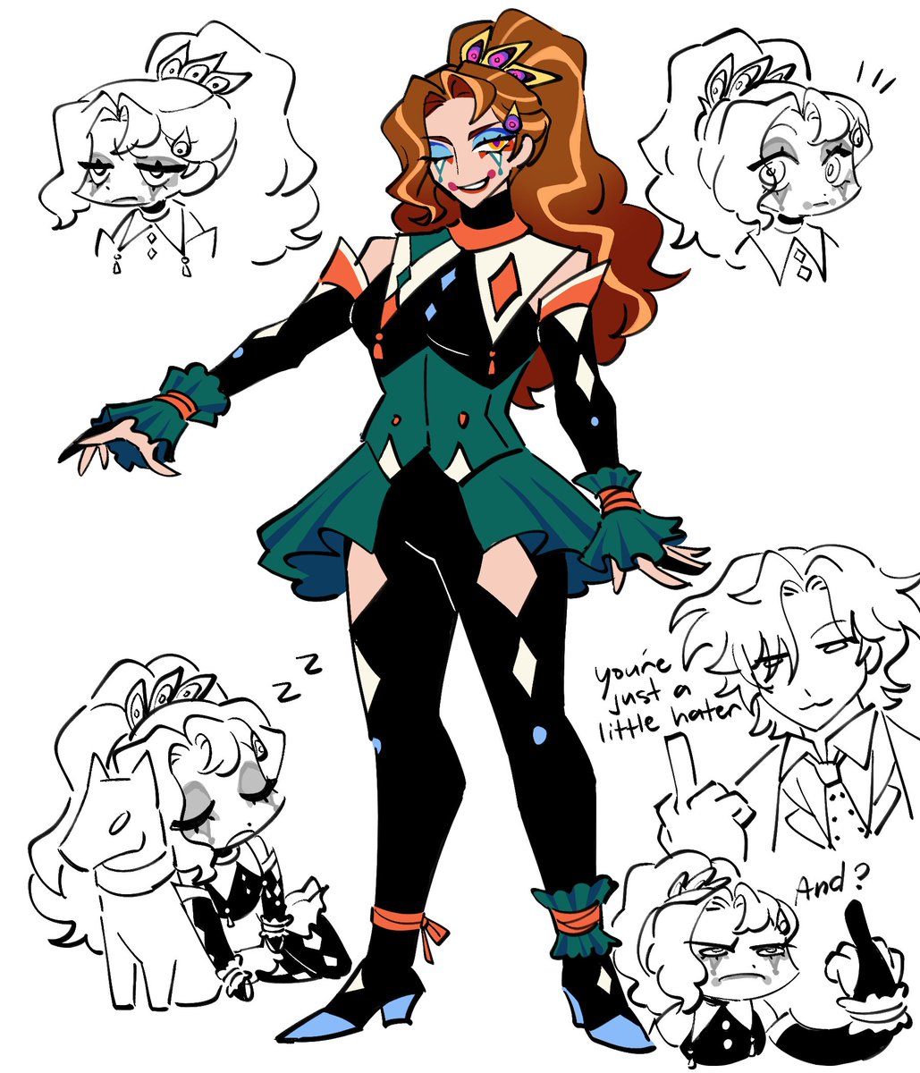 DivDGG's tweet image. My girl, Anima 🧡💚
#oc #hsroc