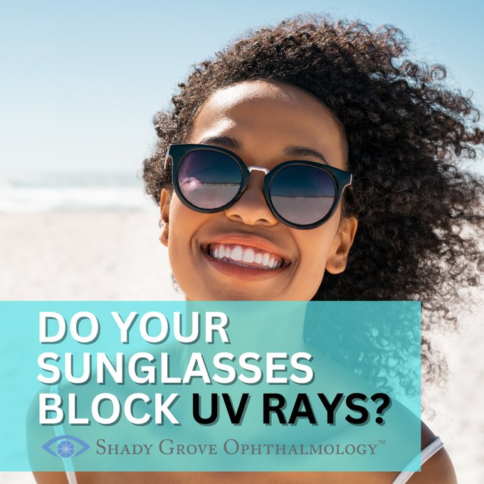 Protecting your eyes from harmful UV rays is key to healthy vision. Overexposure to harmful UV rays can cause long-term vision problems and even vision loss. Remember to wear sunglasses that block 100% of UVA &amp; UVB rays!  ➡️SGEyes.com in Rockville, Maryland. #uvrays