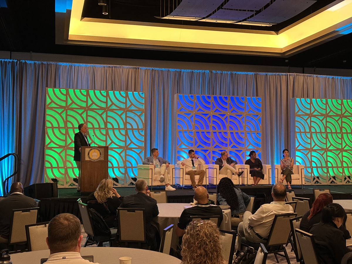 Before the morning round of breakout sessions begin, our attendees got to hear from Golden Eagle Award Winner, Accredit Solutions, as well as a panel on Sports Betting and Athlete Harassment, a topic that is affecting our industry daily.