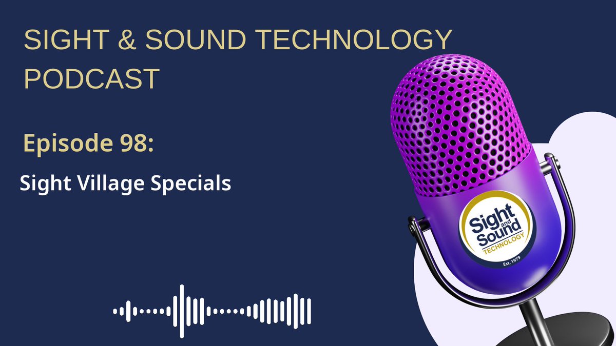 Our <a href="/QAC_Official/">Queen Alexandra Charity</a> Sight Village Specials are live!

Always much anticipated, we've got massive savings on some of our most popular technologies from the likes of <a href="/OrCam/">OrCam</a>, <a href="/wewalkio/">WeWALK</a>, HIMS, <a href="/LetsEnvision/">Envision</a>, and <a href="/KapsysGroup/">KAPSYS</a>!

Learn more in our latest podcast: audioboom.com/posts/8741232-…