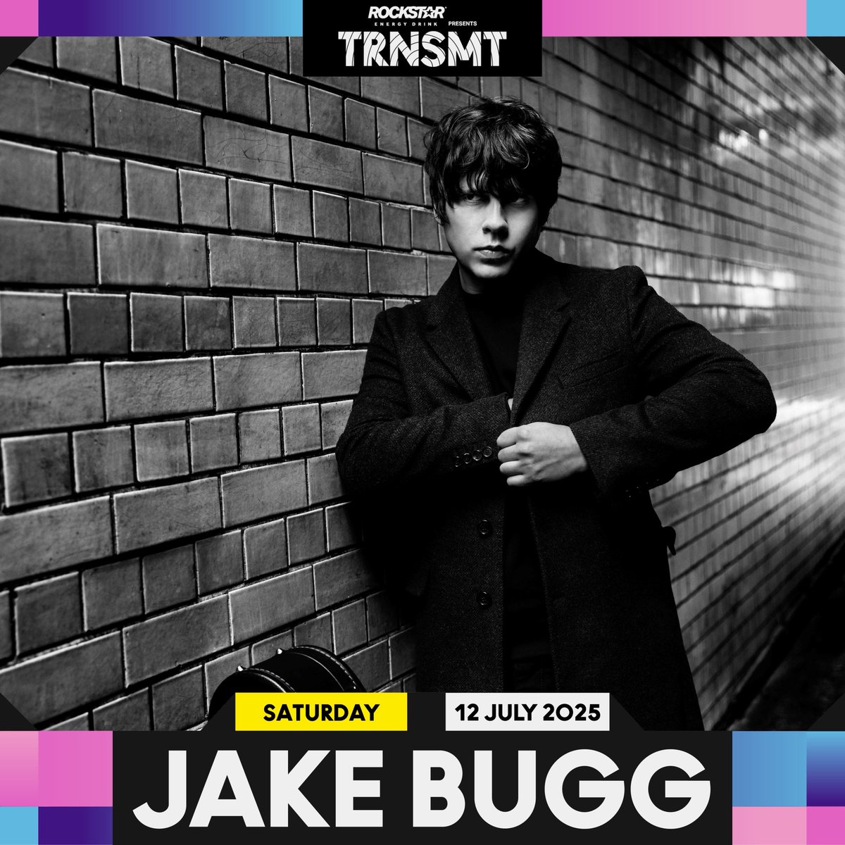 Jakebugg's tweet image. Next festival .. TRNSMT on 12th July.