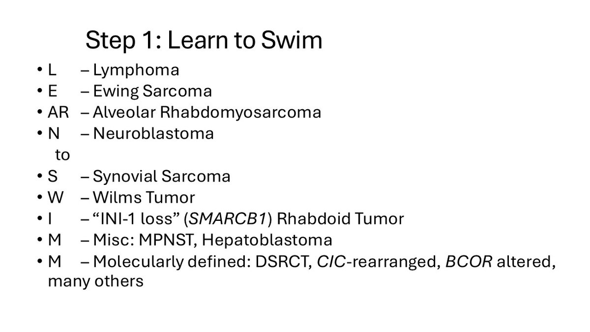 MArnold_PedPath's tweet image. Happy July 1!
Thank you so much to all who joined me live yesterday to talk about #PediPath small round blue cell tumors. Sharing some highlights and check out the replay here: youtube.com/playlist?list=…
#BSTpath #Oncology