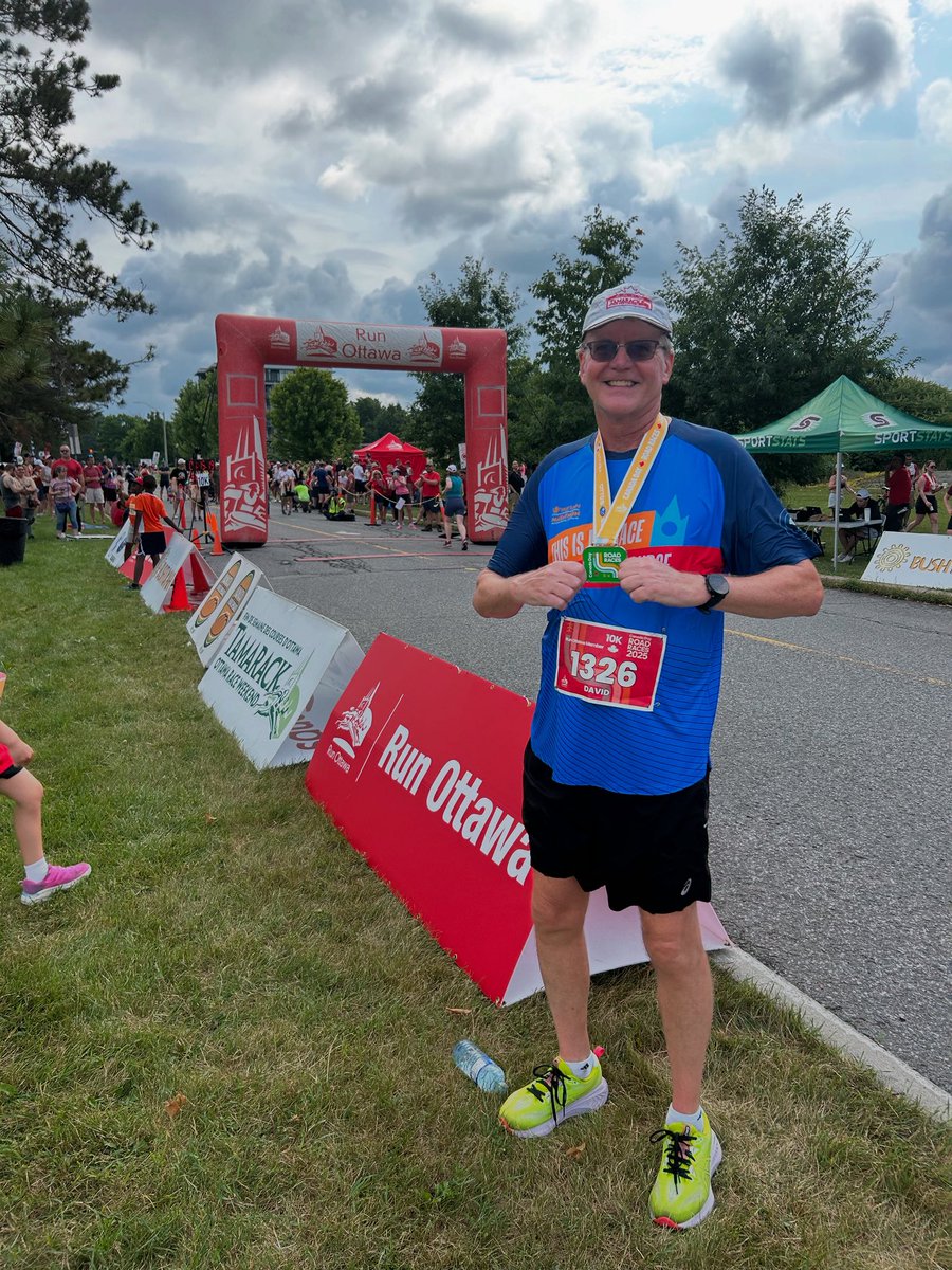 RetiredMPB's tweet image. Canada Day 10km Road Race in Kanata this morn’ was a slugfest due to the heat/humidity 🥵….but I got er’ done. Happy Canada Day everyone!! 🙌🇨🇦