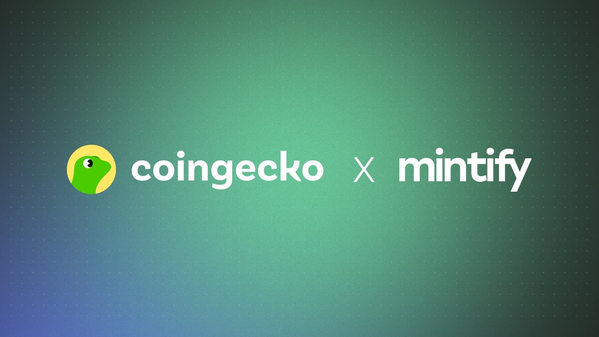 Mintify's tweet image. Mintify x Coingecko

We’re excited to announce our partnership with @coingecko API to bring more market and digital asset data to Mintify.

You can now discover and trade millions of digital assets, NFTs, swap tokens, and bridge across networks on Mintify—with real-time pricing…