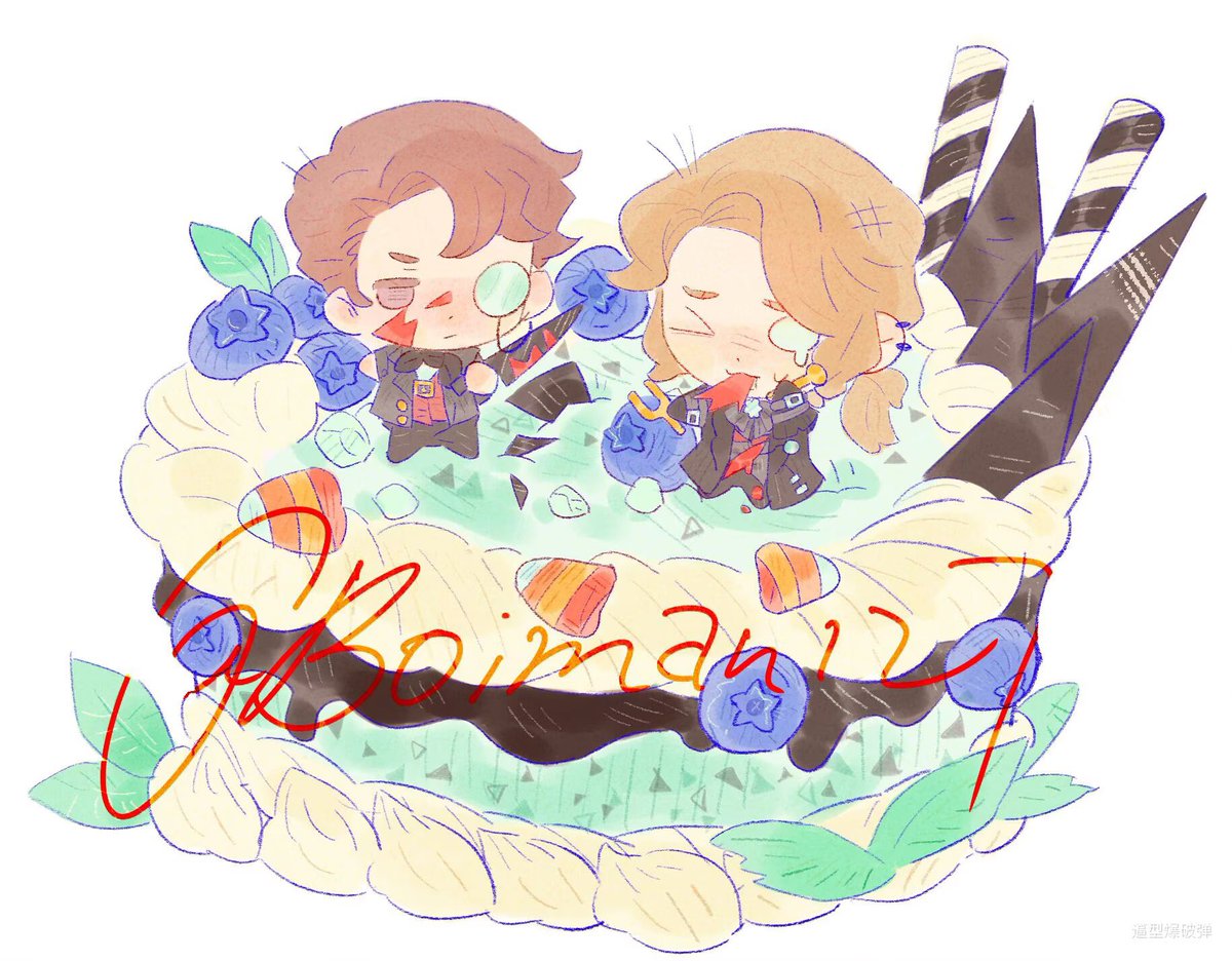 Boiman127's tweet image. 🧐🎹 commission
#オルフレ
#IdentityV 
#idv
#Orphrick
#第五人格
