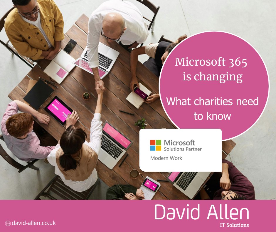 Microsoft is retiring free Microsoft 365 Business Premium &amp; Office 365 E1 licences today. 
If your non-profit or charitable organisation needs help finding cost effective alternatives, please call us on 01228 585300. 

#Microsoft365 #ITSupportForCharities #NonprofitSupport
