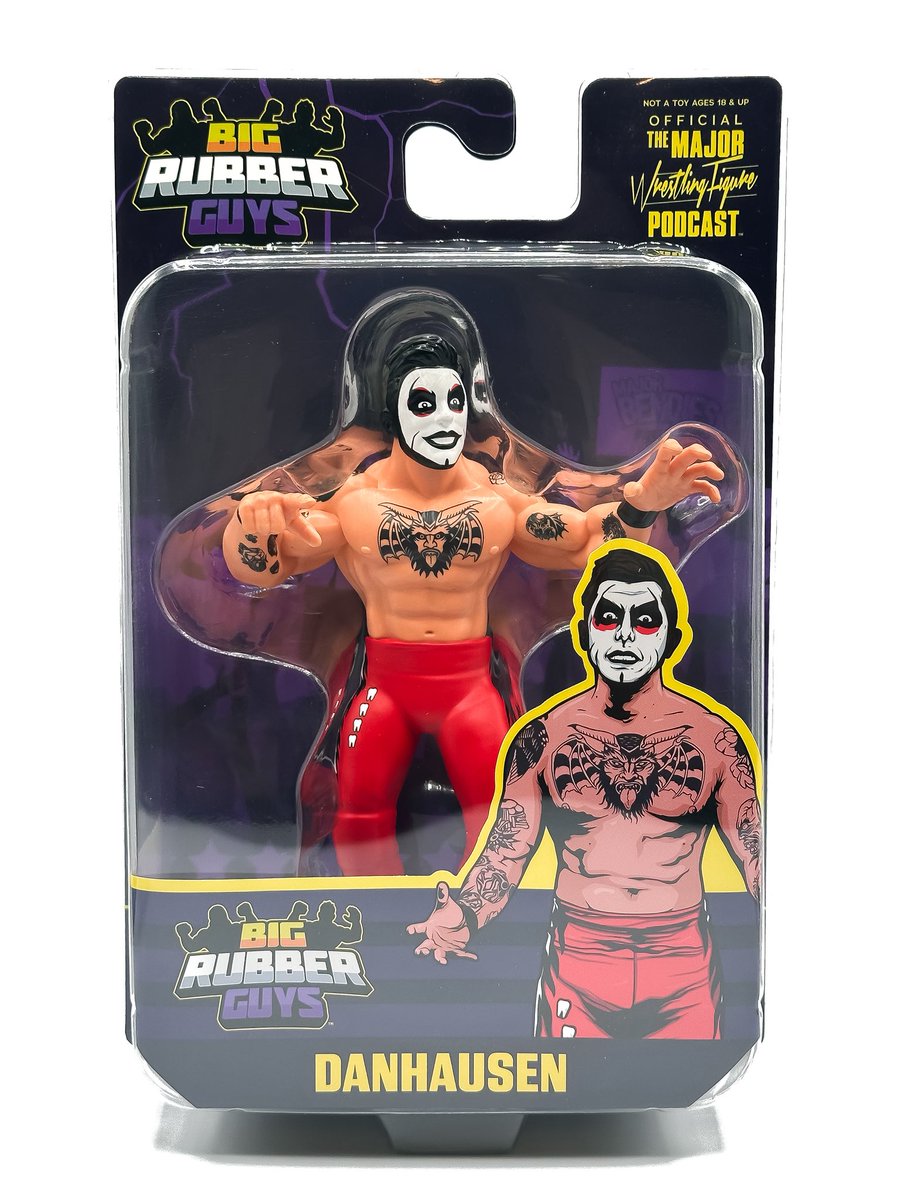 Coming to CollectMajor.com on July 7th is the new #BigRubberGuys figure of <a href="/DanhausenAD/">Danhausen</a>!

These are an in-stock item so be ready to get yours!

#CollectMajor
#ScratchThatFigureItch