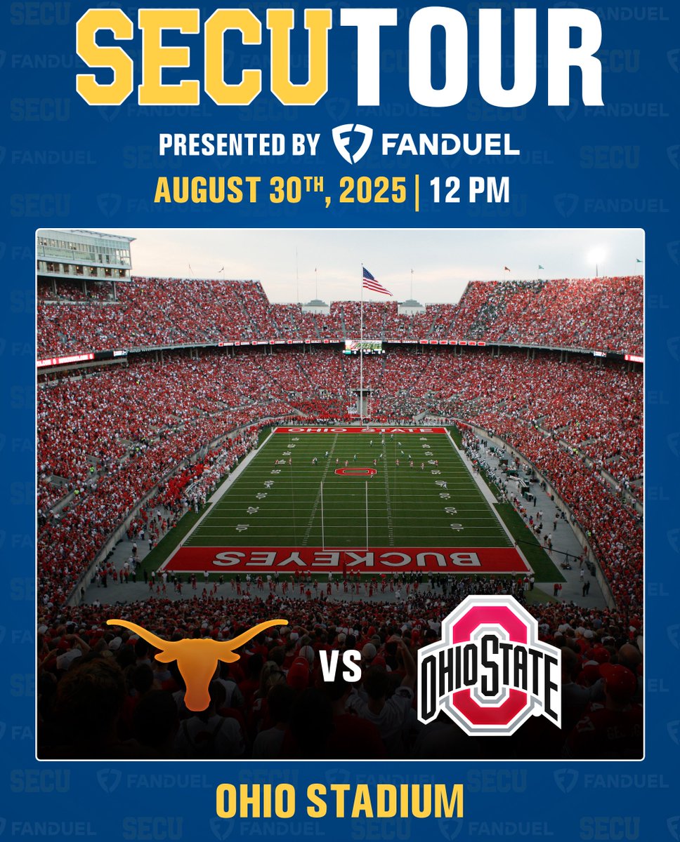 SECUnfiltered's tweet image. 🏈 2025 #SECU TOUR 🏈
Next stop, COLUMBUS 🤘 
Let’s get it!
