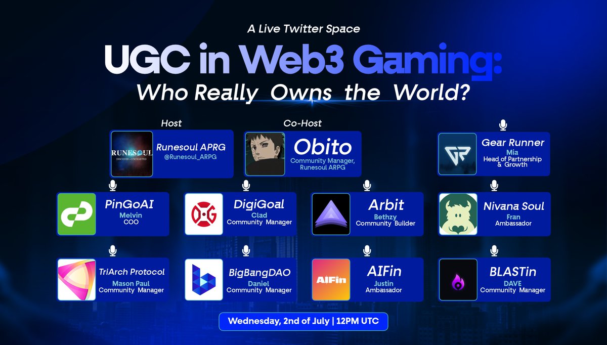 Have you ever thought about what UGC really represented in gaming?

Web2 gaming taught players how to mod. 
Web3 gaming gives them the power to own.

But what happens when the community becomes the creator?

Who gets the credit?
Who gets the cut?
And can players really build