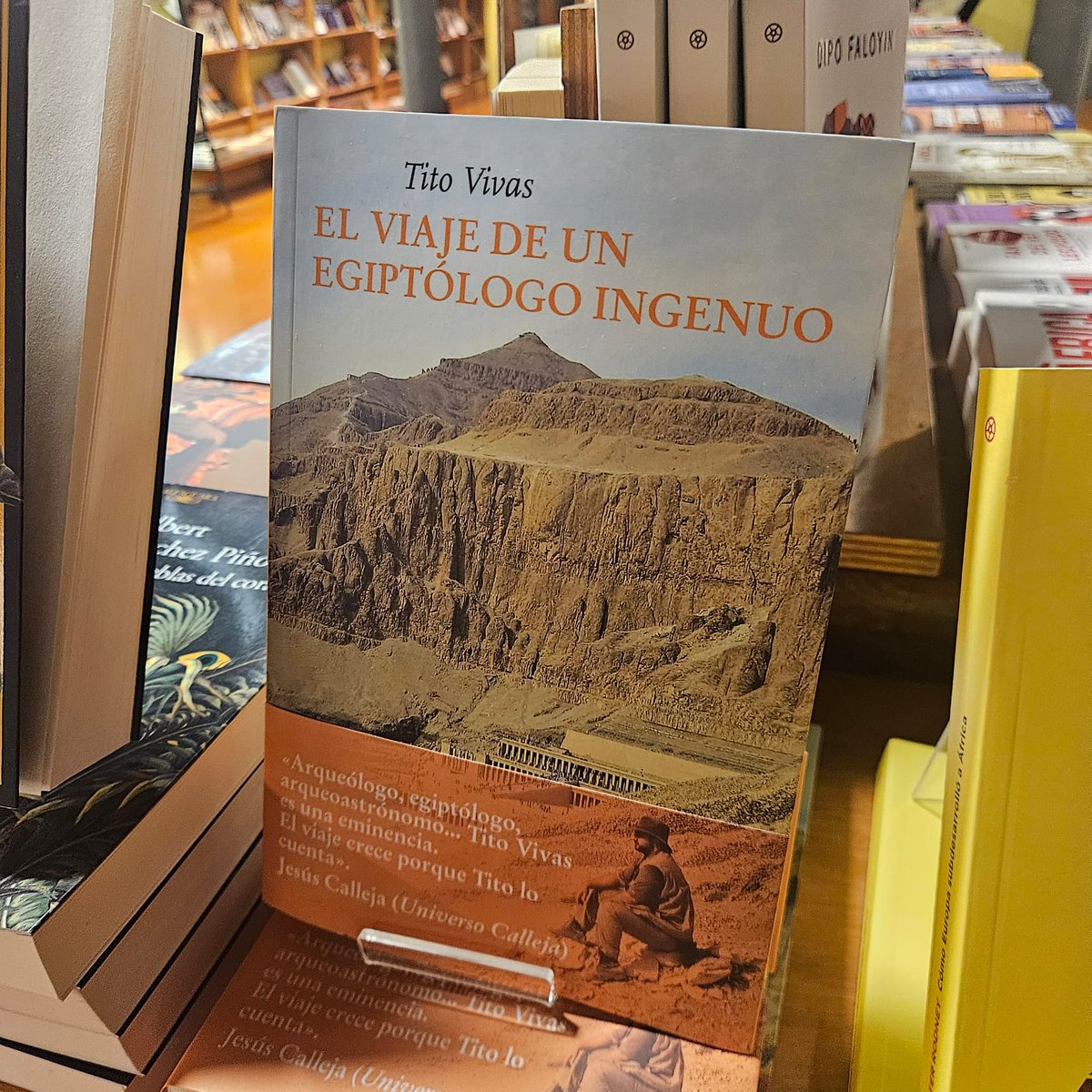 altairviatges's tweet image. Si us agrada la història de l&apos;Antic Egitpe i l&apos;arqueologia, heu de llegir EL VIAJE DE UN EGIPTÓLOGO INGENUO (@EdicionesViento) de @TitoVivas_SH.

Un homenatge a Nigel Barley amb accent egipci!

📚 altair.es/cat/libro/viaj…