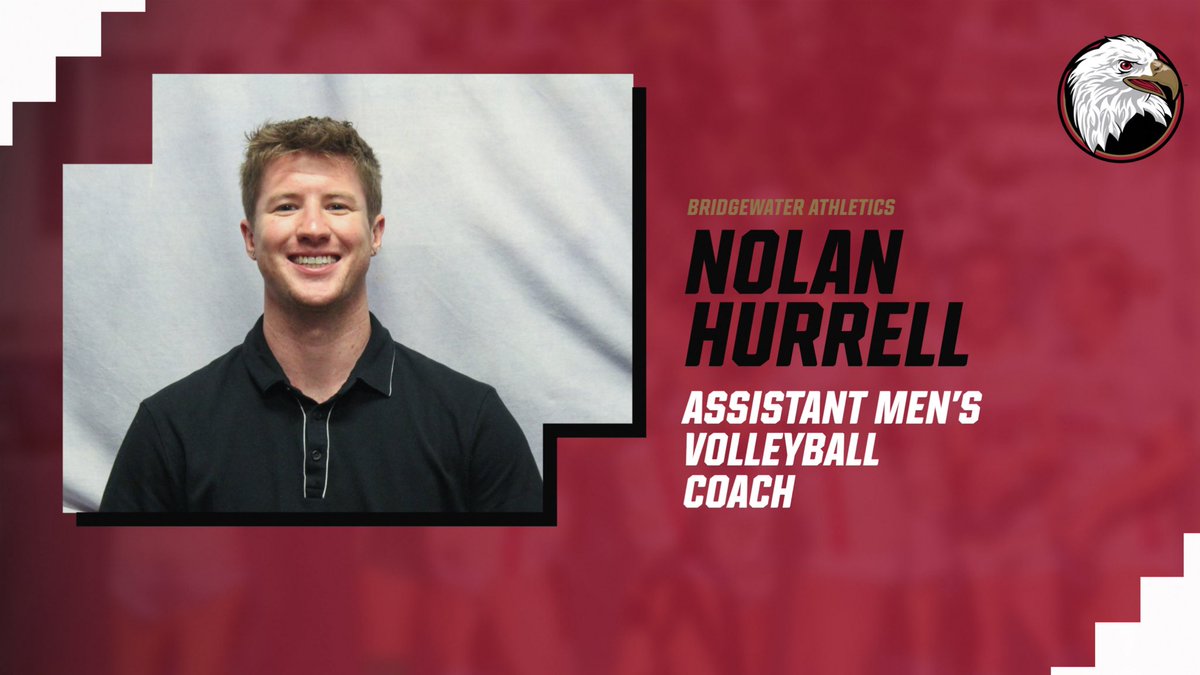 Bridgewater Eagles (@bcathletics) on Twitter photo Welcome to Bridgewater Nolan🦅
Nolan Hurrell joins the <a href="/BridgewaterMVB/">Bridgwater College MVB</a> staff as the assistant coach ahead of its inaugural season!
#BleedCrimson #GoForGold
🔗 tinyurl.com/2d7rtree Welcome to Bridgewater Nolan🦅
Nolan Hurrell joins the <a href="/BridgewaterMVB/">Bridgwater College MVB</a> staff as the assistant coach ahead of its inaugural season!
#BleedCrimson #GoForGold
🔗 tinyurl.com/2d7rtree